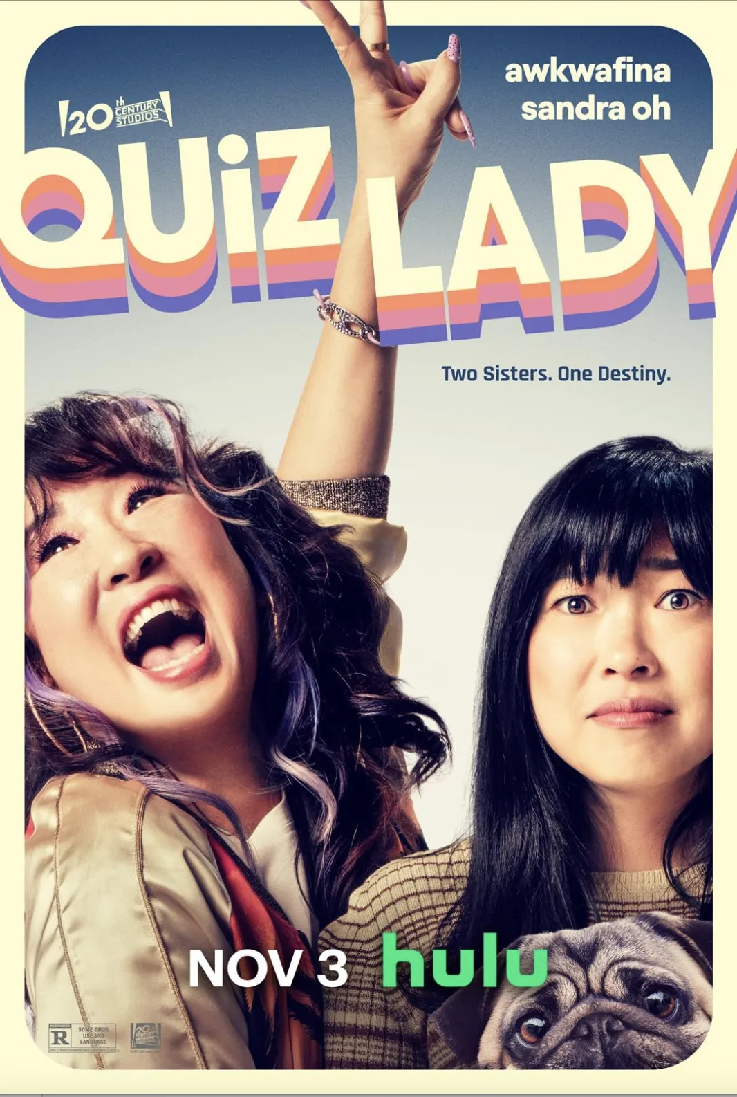 Official poster for Quiz Lady (2023) — Hulu