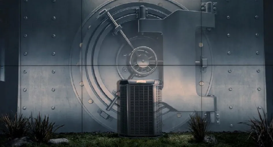 Still from the Lennox ‘Vault – What Perfect Feels Like’ projection-mapped commercial (2015)