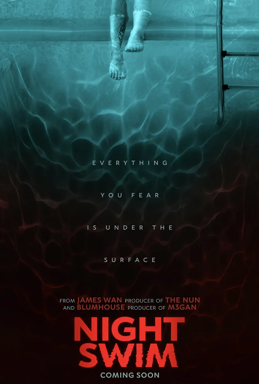Official poster for Night Swim (2024) — Universal Pictures