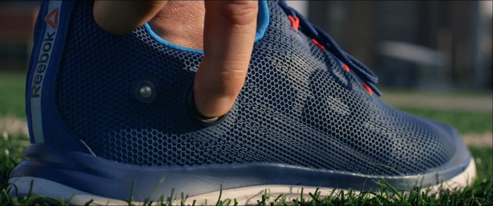 Poster for Reebok ZPump Fusion ‘Deep Breath’ ad (2015) featuring J.J. Watt and Ronda Rousey