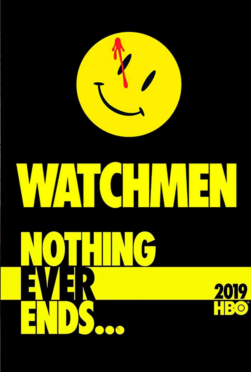 Official poster for Watchmen (2019) — HBO series created by Damon Lindelof