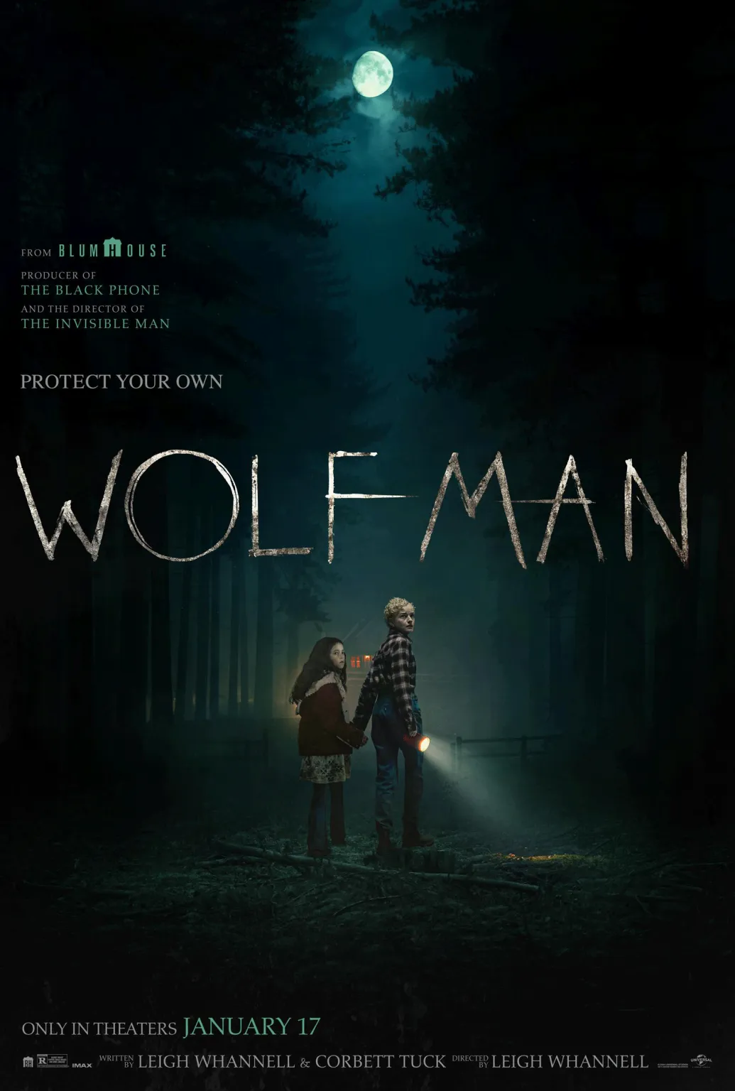 Official poster for Wolf Man (2025) — Blumhouse Productions