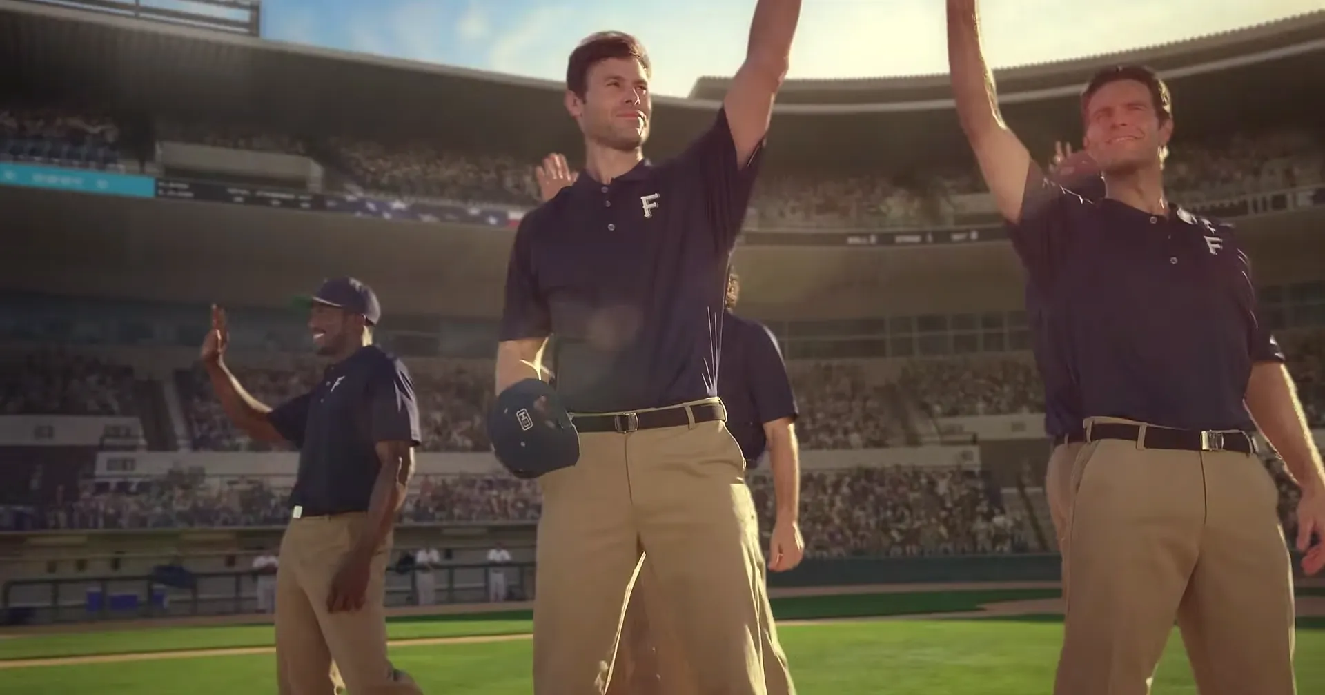 Still from the Fruit of the Loom ‘A Whole New Ballgame’ commercial (2014)