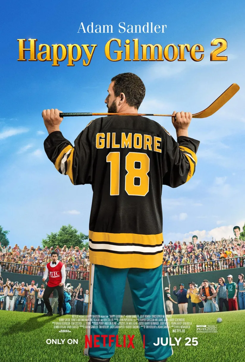 Official poster for Happy Gilmore 2 (2025) on Netflix