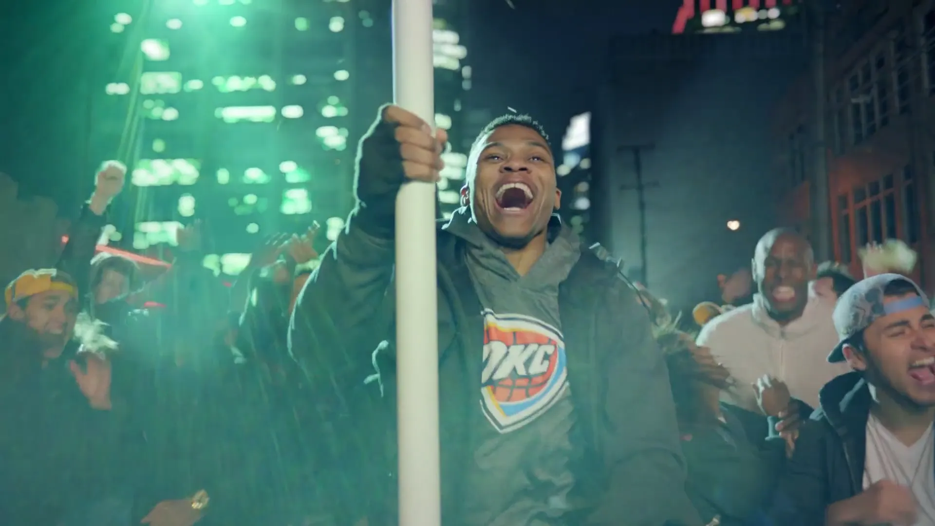 Poster for Mountain Dew’s ‘NBA Make An Introduction’ spot (2016) featuring Russell Westbrook — MJZ
