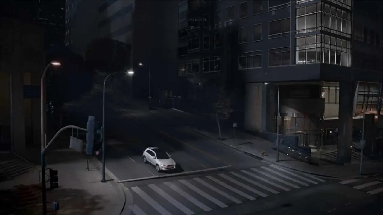 Poster for Mitsubishi’s 2014 Outlander Sport “New Beauty” commercial (2013) — Biscuit Filmworks
