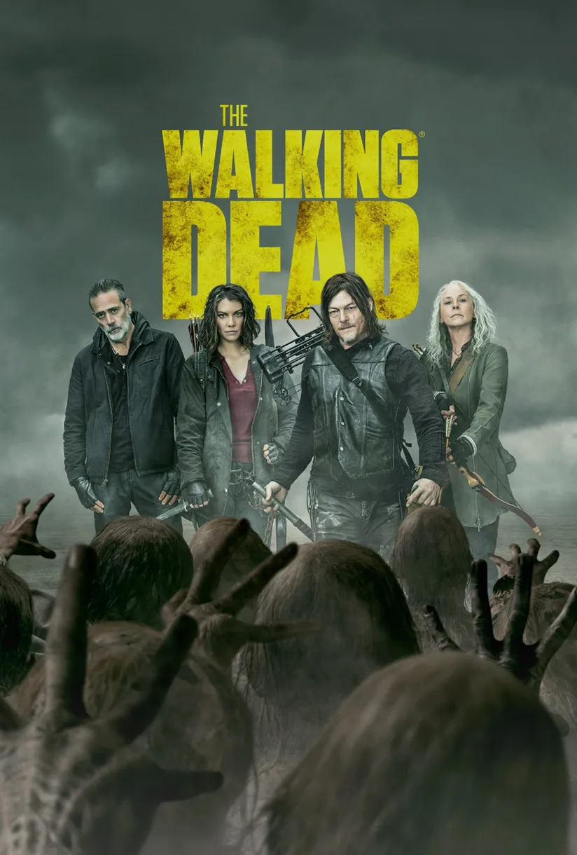 Official poster for The Walking Dead series finale “Rest in Peace” (2022) — AMC
