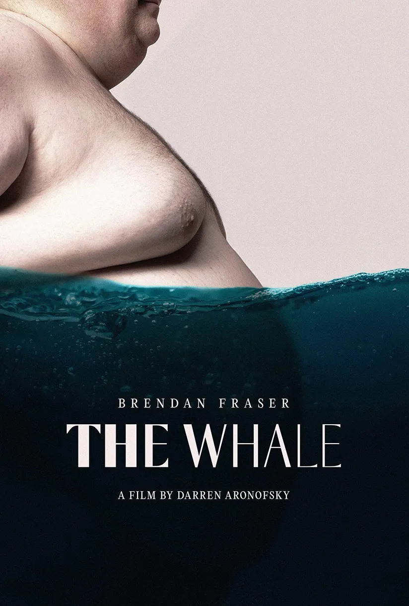 Official poster for The Whale (2022) — Protozoa, directed by Darren Aronofsky