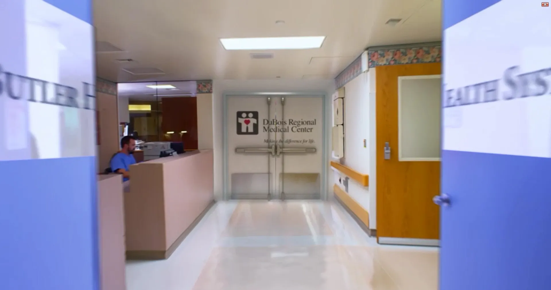 Still from the Highmark Community Blue Hospitals commercial (2013)