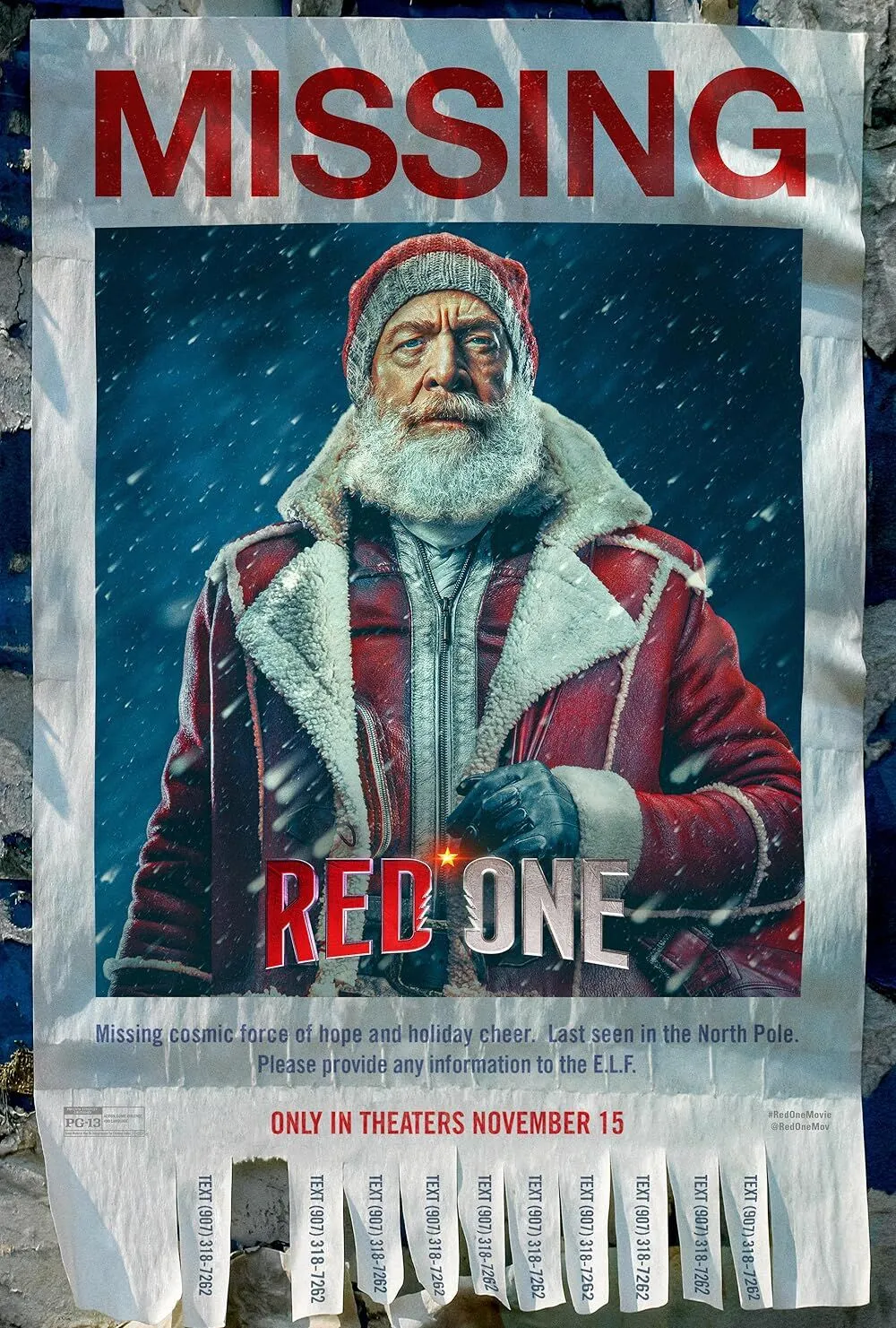 Official poster for Red One (2024) — Amazon MGM Studios