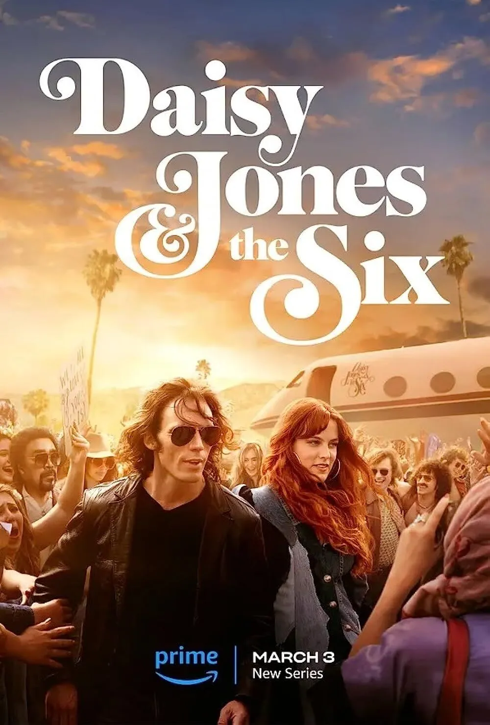 Official poster for Daisy Jones & the Six (2023) — Amazon Prime Video miniseries