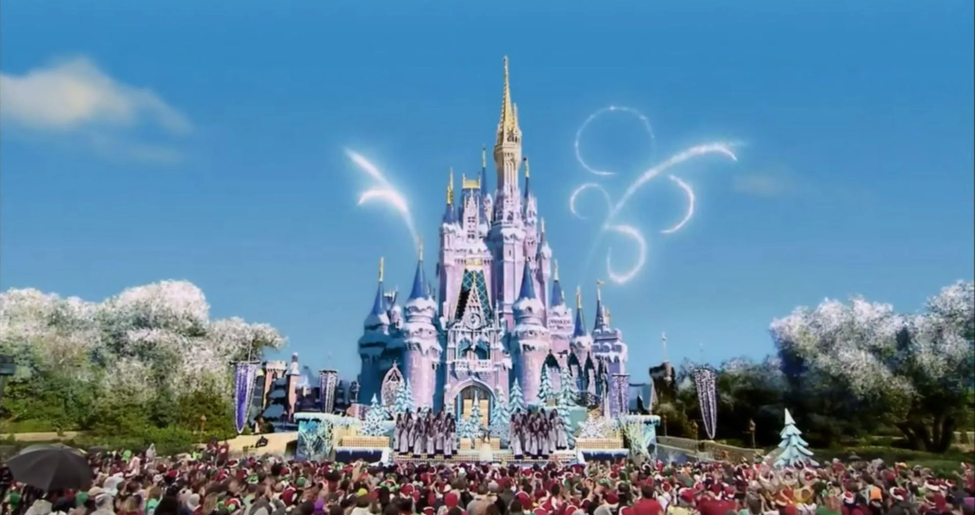 Promotional image for Disney’s Frozen Christmas Day special (2014)