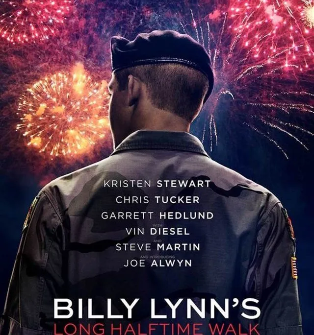 Official poster for Billy Lynn’s Long Halftime Walk (2016), directed by Ang Lee