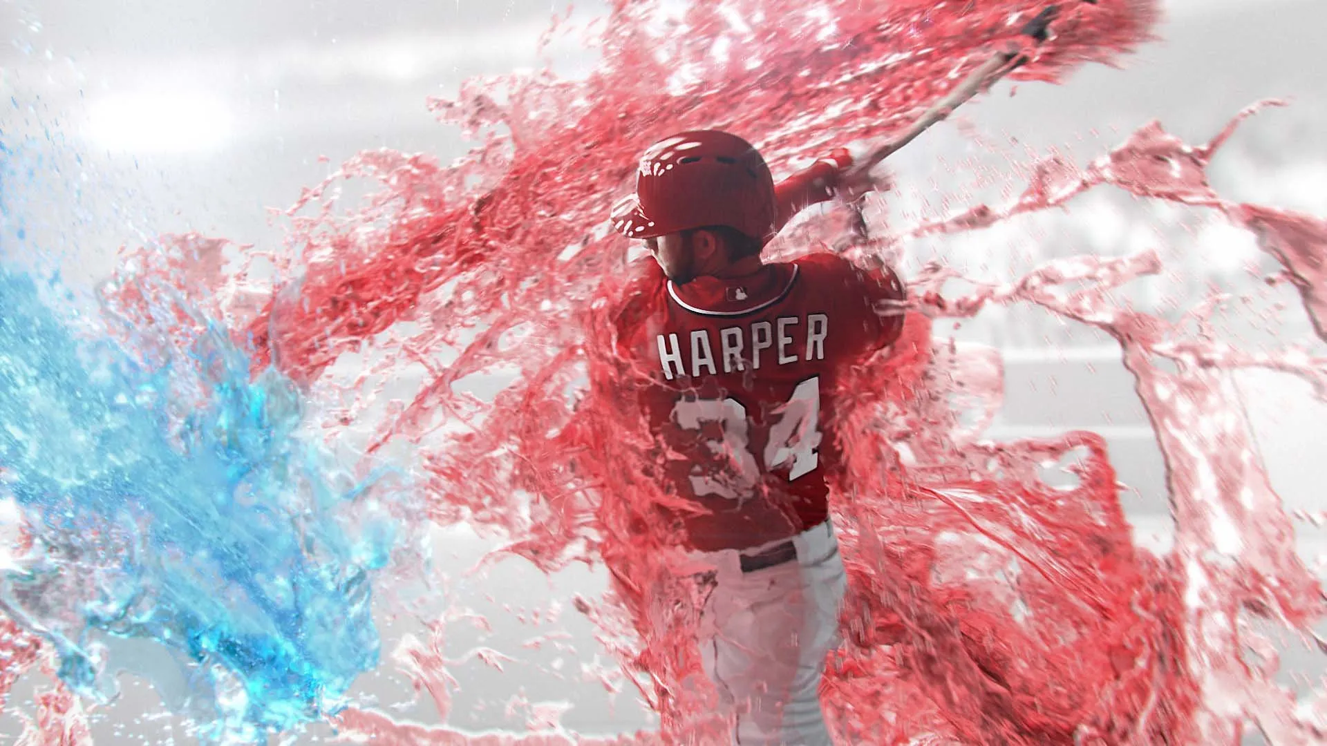 Key art for Gatorade Fierce ‘Face Off’ featuring Bryce Harper (2014) — Mill+