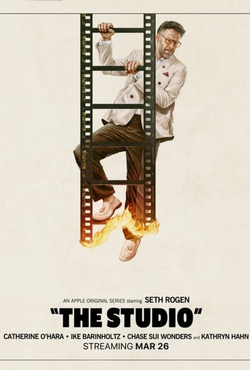 Official poster for The Studio (2025) — Lionsgate Television comedy series for Apple TV+