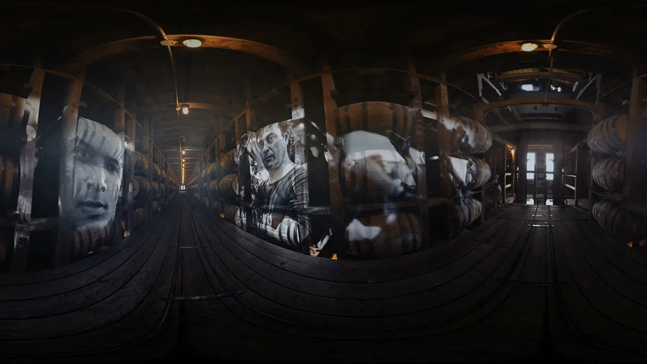 Key art for the Jack Daniel’s VR Experience (2016) created by The Mill and FCB/RED