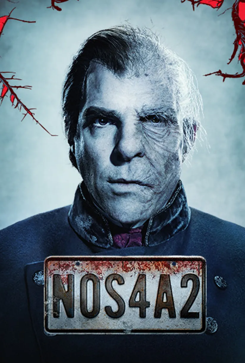 Official poster for NOS4A2 (2019), AMC’s supernatural horror series based on Joe Hill’s novel
