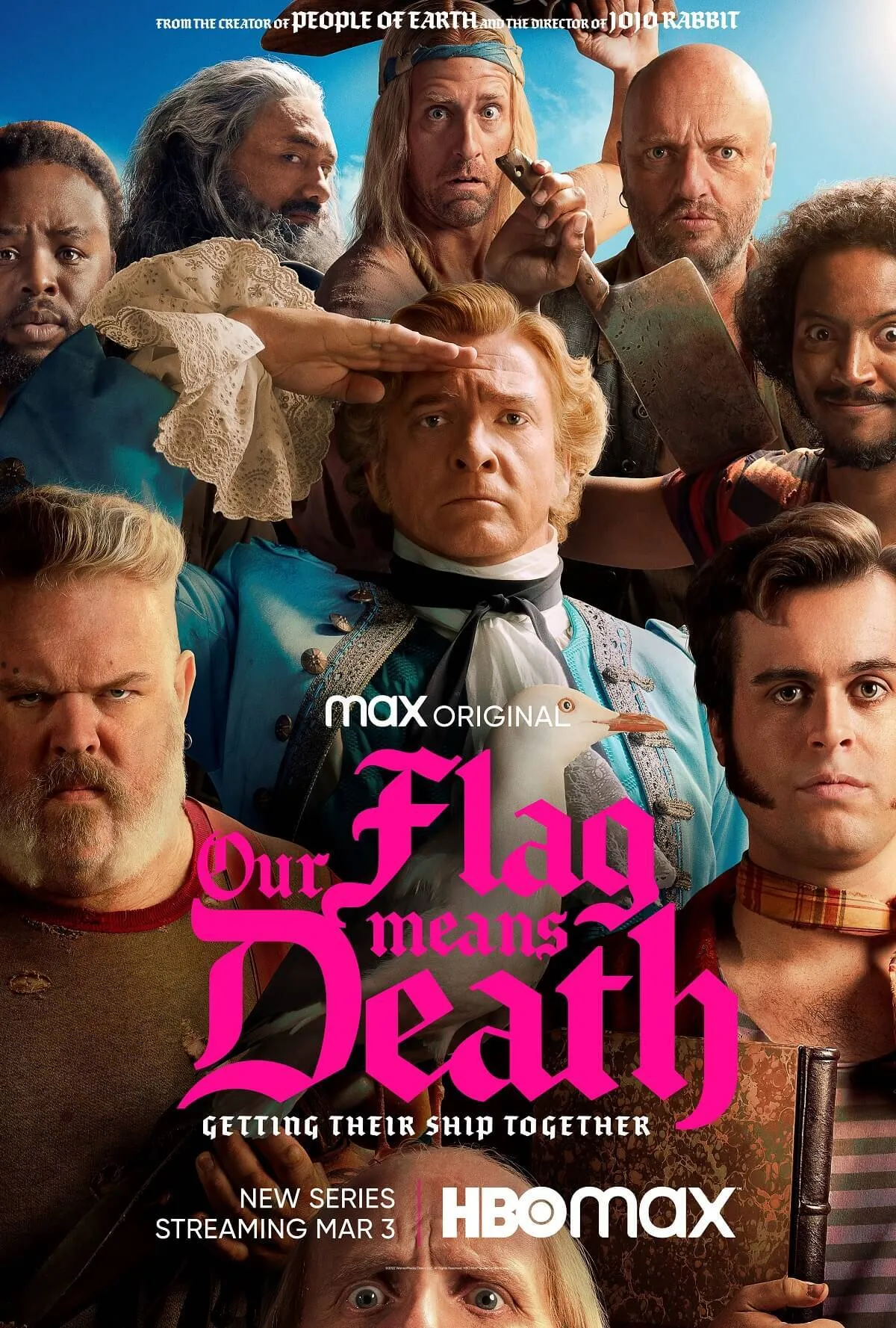 Official poster for Our Flag Means Death (2022) — HBO Max