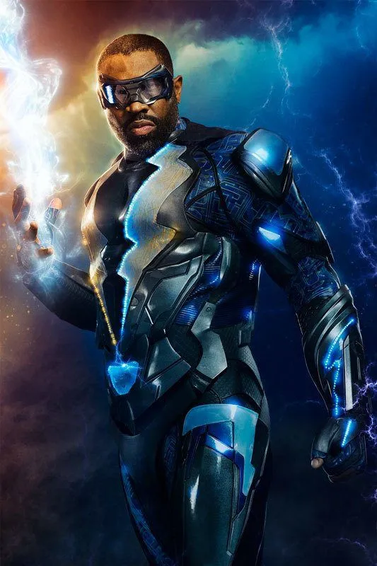 Official poster for Black Lightning (2017)