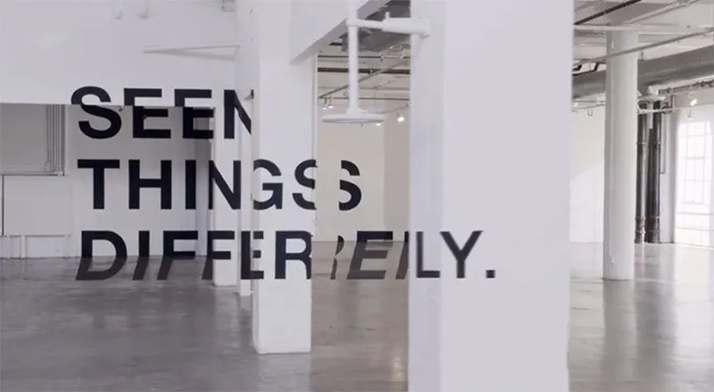 Frame from Apple’s “Perspective” film for the 2014 iPhone 6, Apple Watch and iOS 8 launch