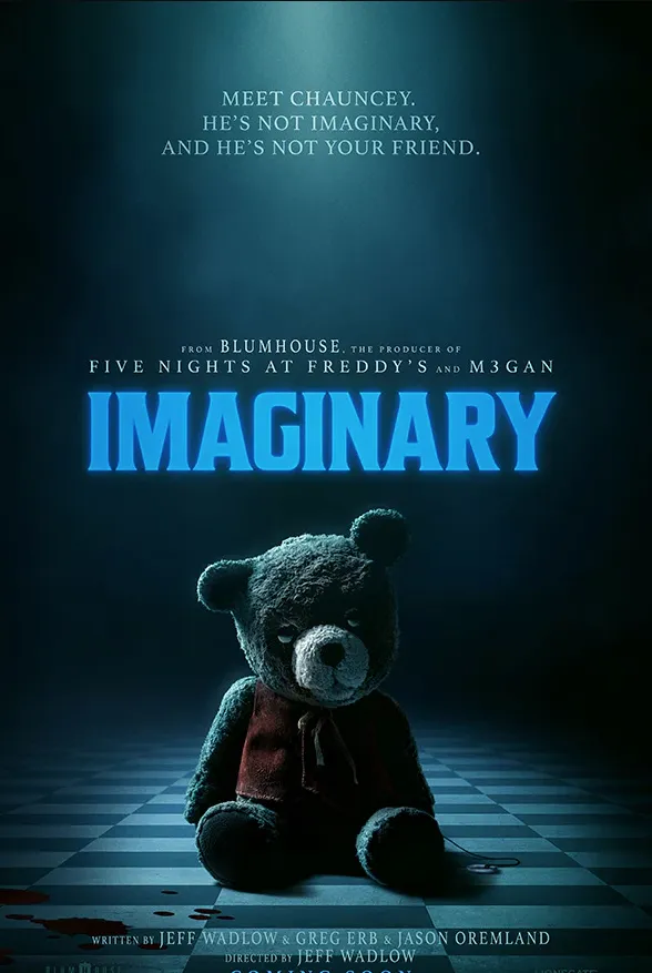 Official poster for Imaginary (2024) — Lionsgate supernatural horror film