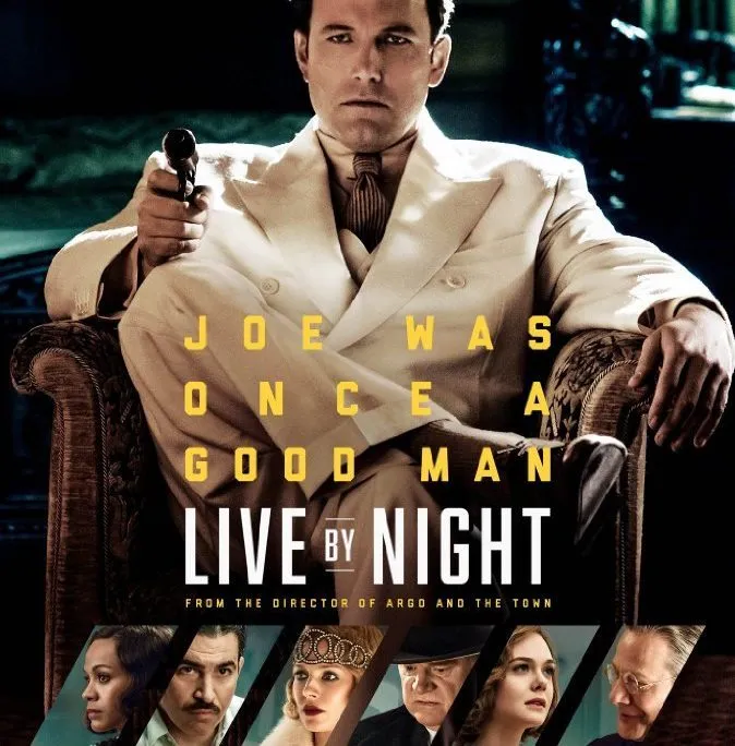 Official poster for Live by Night — Ben Affleck’s Prohibition-era crime drama for Warner Bros