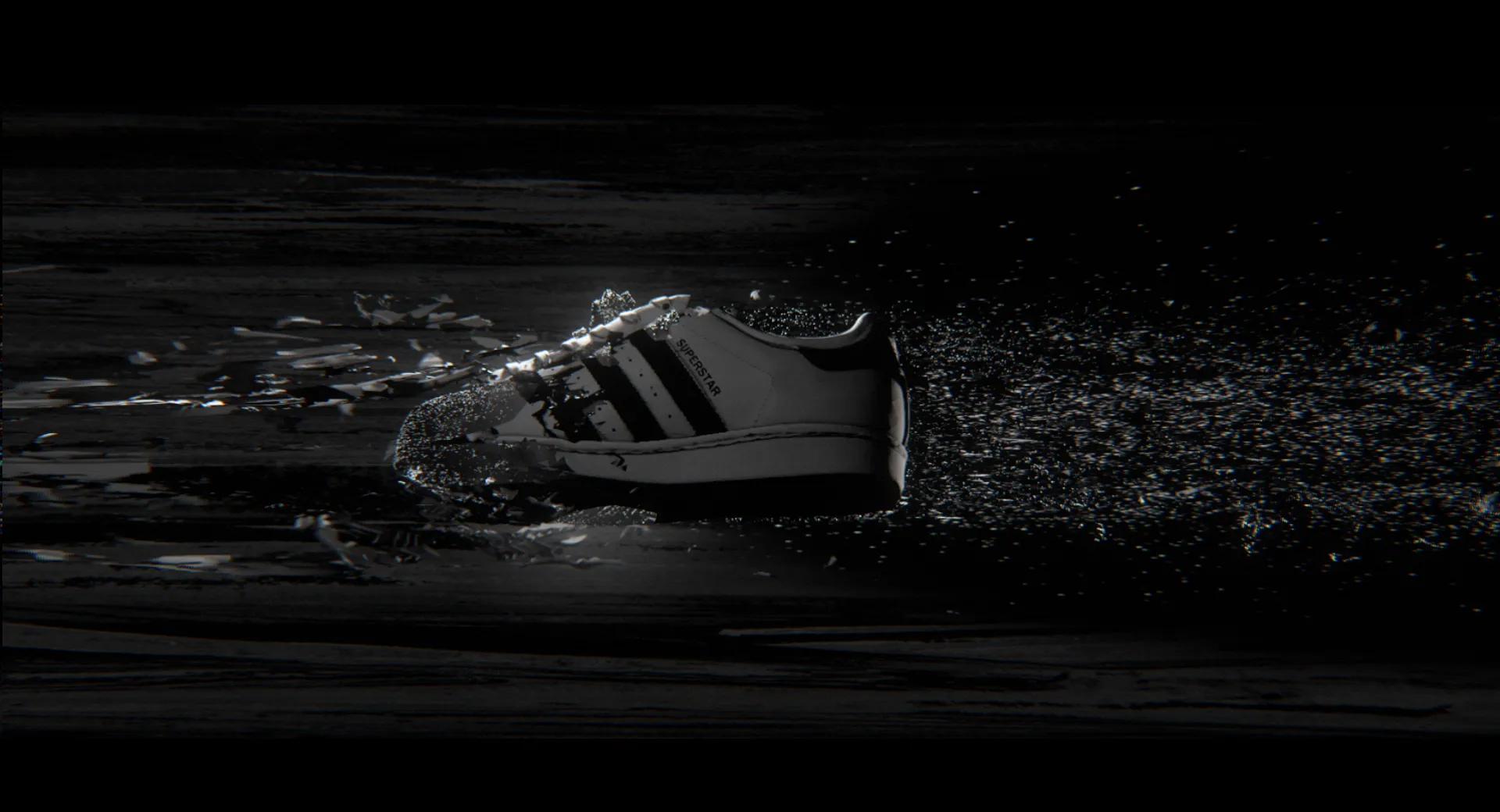 Key art for adidas Originals’ #OriginalSuperstar campaign (2015) featuring Pharrell Williams — Elastic