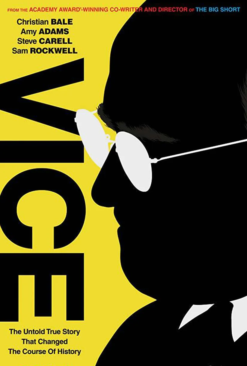 Official poster for Vice (2018) — Plan B Entertainment, starring Christian Bale as Dick Cheney