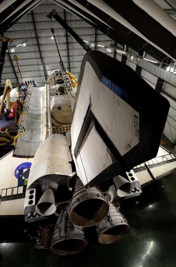 endeavor space shuttle lidar